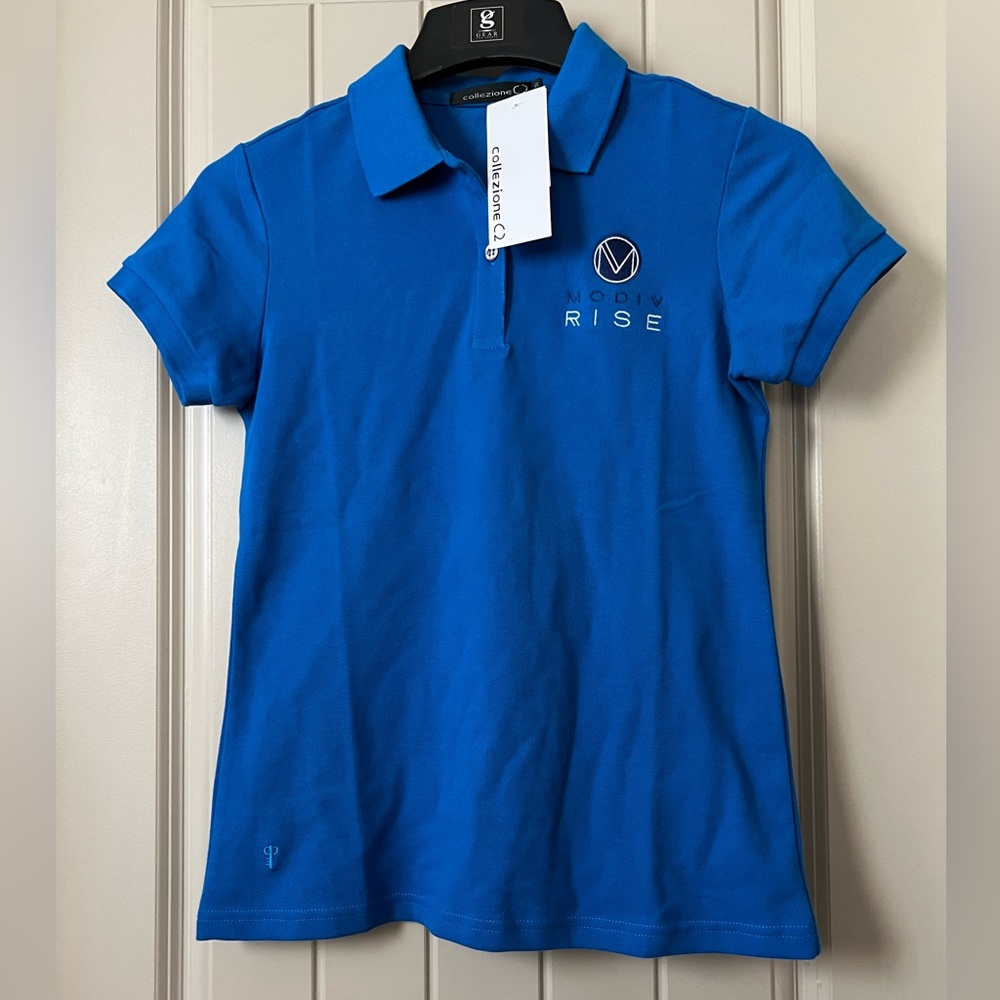 COLLEZIONE C2 WOMENS PIQUÉ POLO SHIRT